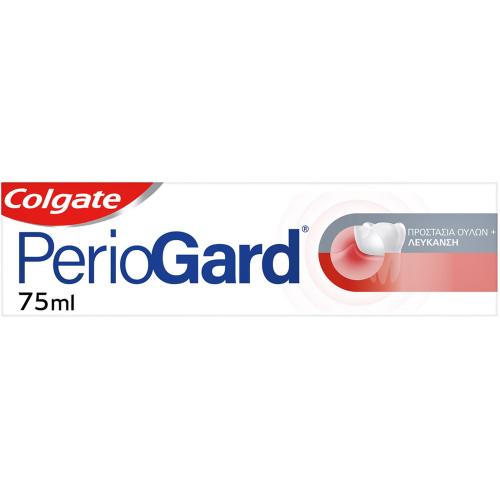 Colgate Periogard Toothpaste Gum Protect & Whitening Οδοντόκρεμα για Προστασία των Ούλων & Λεύκανση 75ml